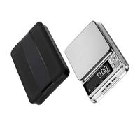 CORHAD Portable Mini Digital Scale 500g X 0.01g with USB Rechargeable Battery and LED Display, Abs Material Compact Gram Scale for Jewelry, Herbal Powders, and Travel Use in Dimly Lit