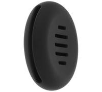 CORHAD Portable Silicone Powder Applicator Case with Smooth Surface for Organizing and Storing Makeup Sponges for Camping and Traveling Black Makeup Sponge Holder