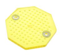 CORHAD Post Car Lifting Mat Vehicle Parts Rubber Pads for Two Post Elevator, Tire Protection, High Strength, Yellow Rubber for Automotive Repair