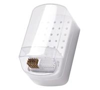 CORHAD Practical Nail Drill Bits Storage Box with 30 Slots, Plastic Material, Stylish Simple Design, Prevents Grinding Heads from Becoming Dirty, for Manicure and Pedicure Use