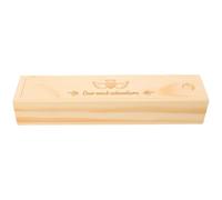 CORHAD Pregnancy Test Keepsake Box Surprise Announcement for Dad Coming Soon Storage Box Pregnancy Reveal Ideas for Grandparents Neutral Design