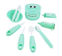 CORHAD Pretend Dentist for Early Learning Playset with Brushing Teeth Model Educational Role Play Kit for Boys Oral Hygiene Practice