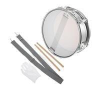 CORHAD Professional Dual Tone Marching Snare Drum Kit for Adults Stainless Steel Adjustable Spring Snare with Drumsticks and Strap Optimized Hand Drum for Band Performances and Musical