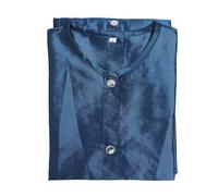 CORHAD Professional Hairdressing Apron for Barber Shop Clothes, Comfortable Skin-Friendly Polyester Material with Stylish Blue Design, Hairdressing Worker Apron for Salon Use