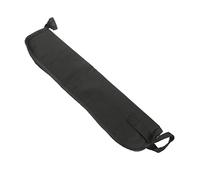 CORHAD Professional Oxford Cloth Drumstick Holder Bag with Zipper, Portable 4-pair Drum Sticks Storage Pouch for Drummers, Black Drum Stick Organizer Suitable for Band Practice and Travel