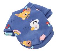 CORHAD Puppy Costume for Outdoor Use Warm Pet Clothes for Dogs Cats Adorable Cartoon Print Thick and Cozy for Winter Adventures Paradise