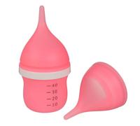 CORHAD Puppy Kitten Nursing Bottle - Small Animal Feeding Kit with Nipples | Hand Feeding Supplies for Puppies, Kittens, Rabbits, Ferrets & Newborn Pets Pink