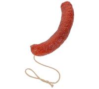 CORHAD Realistic Fake Sausage Model for Play Food Unbreakable Plastic Decorative Sausage Prop for Kitchen Display and Photography for Pretend Play and Crafts