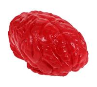 CORHAD Realistic Halloween Fake Brain Prop for Party Decorations Safe Latex Human Brain Model for Spooky Haunted Houses and Scary Festivities Lightweight and Detailed Halloween Decor