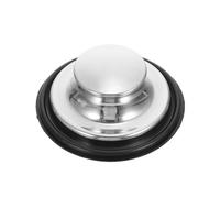 CORHAD Replacement Food Waste Disposer Splash Guard Lid, Stainless Steel Drain Plug Stopper for Garbage Disposal, Kitchen Sink Accessory Compatible with Food Waste