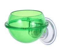 CORHAD Reptile Feeder Bowl with Suction Cup for Lizards Turtles Geckos Chameleons Space-saving Wall-mount Food and Water Dish Compatible with Glass and Acrylic Tanks Easy to Clean and