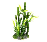 CORHAD Reptile Terrarium Bamboo Artificial Plant Ornament Lifelike Simulation Plant for Reptile Tanks Fish Tanks and Turtle Habitats Decoration for -looking Environments