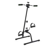 CORHAD Resistance Elderly Leg Pedal Exerciser with Non-slip Handrail for Home Rehabilitation Fitness Mini Cycling Stepper for Hand and Foot Therapy Easy Assembly Stable Exercise Trainer