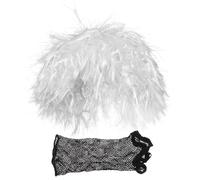 CORHAD Retro Dramatic Scientist Wig for Costume Events Lightweight Breathable Hairpiece with Hair Net Reusable Theatrical Cosplay Accessory for Science Fairs and Festivals