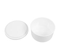 CORHAD Reusable 5 Pcs Ice Cube Trays Mold Set White Abs No Burr Large Capacity for Ice Baths and Outdoor Activities