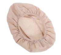 CORHAD Reusable Bread Basket Cloth Liner for Sourdough Proofing, Oval Shape Cotton Linen Baking Cover, Foldable and Easy to Clean, for Home Bakers and Professionals