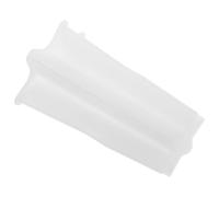 CORHAD Reusable Silicone Star Candle Mold for DIY Candle Making with Easy Demoulding, White Five-Pointed Star Shape for DIY Work and Crafting Projects