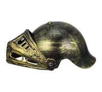 CORHAD Roman Soldier Helmet Cosplay Headgear with Realistic Detail for Men and Women Easy to Wear Medieval Fighter Costume Accessory Suitable for Family Parties and Wartime Roleplay