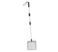 CORHAD Sifting Poop with Extended Handle Durable Scooper for Chicken Coop and Cat Litter Versatile Poop Sifter for Tofu Alfalfa and Chicken Sand Convenient Household