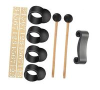 CORHAD Silicone Finger Sleeves Accessory for Tongue Drum Percussion Instrument Note Sticker and Knocking Playing Finger Picks for Hand Pan Drum Mallet and Pad Usage