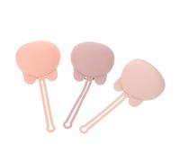 CORHAD Silicone Holder 3pcs Portable Soother Storage Box Cover for Travel Diaper Bag Nursery - Pink, Purple, and Light Pink
