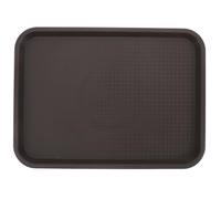 CORHAD Small Boot Tray in Brown Plastic with Practical and Reusable Features, for Kitchen and Hallway Use, Offering a Simple Design and Versatile Storage Solution for Shoes and Boots