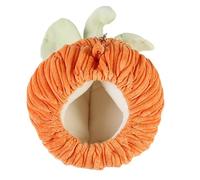 CORHAD Small Flannel Hanging Nest Pet Shape Warm Pumpkin Bed