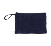 CORHAD Small Makeup Bag for Purse Denim Clutch with Waterproof Toiletries Storage Multifunctional Design Elegant Simplicity Chic Look for Travel