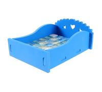 CORHAD Small Pet Cooling Nest Sky-blue Physical Cooling Hamster Bed with Rapid Heat Dissipation Environmental Protection Board for Summer Relaxation