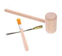 CORHAD Small Wooden Archaeology Digging Tool for Includes Medium Hammer Luoyang Spade and Brush Educational Dinosaur Fossil Excavation for Creative Learning and Cultural Exploration