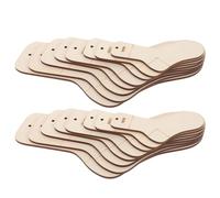 CORHAD Sock Blockers for Knitting 16Pcs Wooden Knit Sock Forms Size Range 14-29 for Stocking Display and Crochet Tools