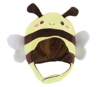 CORHAD Soft and Comfortable Bee Headpiece Hat Made of Pp Cotton and Cloth with Fun Cartoon Bee Design for Adults for Performances and Parties
