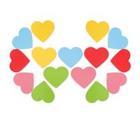 CORHAD Soft Magnets Reusable Design for Refrigerator Heart-shaped 100pcs Large Capacity Creative Valentine's Day Decoration and Whiteboard for Homes and Schools for Office or Classroom