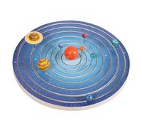 CORHAD Solar System Model Planet Puzzle Toys for Kids, 3d Diy Solar System Painting Kit Eight Planets, Educational Coloring Toy Set for Children Science Learning and Creative Play