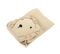CORHAD Soothing Security Blanket Soft Snuggle Towel with Cute Fox Design Newborn Comforter for Sensory Soother and Washable Cozy Wrap