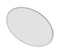 CORHAD Splash Guard and Versatile Compatibility, White Stainless Steel with Even Heat Distribution Oil Screen Kitchen Grease Strainer and Splatter Screen for Frying Pan for Air Fryer