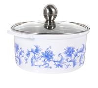 CORHAD Stainless Steel Small Hotpot with Lid for Home Cooking and Restaurants, Anti-Scald Electric Cooker Pot with Heat Retention, Suitable for Induction Hobs and Korean Hot Pot