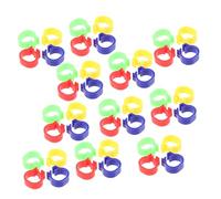 CORHAD Sturdy Chicken Leg Rings for Poultry Farming 200pcs Leg Bands for Chicken Identification Lightweight