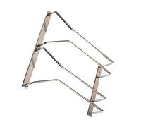 CORHAD Sturdy Stainless Steel Hanging Wine Cup Rack Space Saving Upside Down Goblet Holder for Home Office Bar Restaurant Party Use Creative Multi Functional Glass Cup Storage Shelf