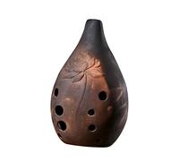 CORHAD Tao Xun Ceramic Ocarina Xun Instrument Ancient Music Chinese Traditional Craft for Beginners Musicians and Performers Random Style