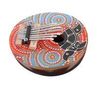 CORHAD Thumb Piano Finger Piano Mini Kalimba for Beginners Metal Portable Small Musical Instrument with Beautiful and Natural Sounds 5.11X5.03X2.75Inch for Music Practice