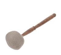 CORHAD Tibetan Singing Bowl Mallet Felt Tip Medium Wool Felt Sound Stick for Nepal Prayer Bowls Yoga Meditation Accessory in Grey