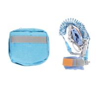 CORHAD Toddler Harness Leash for Kids 1.5m Reflective Spring Leash with Blue Lion Design for Boys and Girls Anti-Lost Walking Strap for 6-12 Years