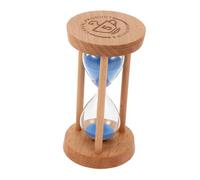 CORHAD Toothbrush Sand Timer with Visual Countdown for Brushing Habit Training Decorative Blue Hourglass Sandglass for Bathroom Home Decor Fun Timer for Childrens Oral Hygiene