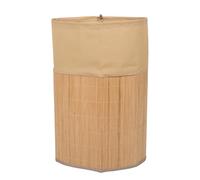 CORHAD Top Load Dispenser Bottle Cover Rustic Bamboo Portable Dust and Sunproof Sleeve 20.5"x16.5" for Farmhouse and Office Storage