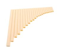 CORHAD Traditional Panpipes Pipe Pan Flute for Folk Music Enthusiasts Beginners Adults Student Meditation Musical Instrument Woodwind G Key Pipes Pan Flute