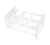 CORHAD Transparent Acrylic Shot Glass Holder Liquor Cup Rack for Bar Display Lightweight Reusable Drinkware Organizer for Pubs Restaurants Nightclubs and Home Bars