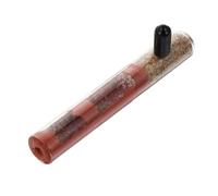 CORHAD Transparent Glass Ant Nest Tube for Pet Ants Bamboo Joint Design Terrarium Habitat for Breeding Observation and Landscaping Professional Insect Farming Tool