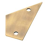 CORHAD Triangle Ruler Metal Guitar Luthier Tool for Electric Bass Guitar Measuring Ruler String Height Gauge Practical Measuring Tool