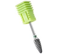 CORHAD Tungsten Carbide Nail Drill Bit C Coarse Grit Polishing Head for Manicure and Pedicure Nail Art Portable Grinding Tool for Professional